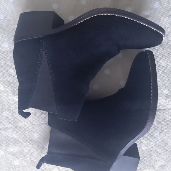 Boots ankle booties real suede Chelsea Boots - Picture 2 of 6